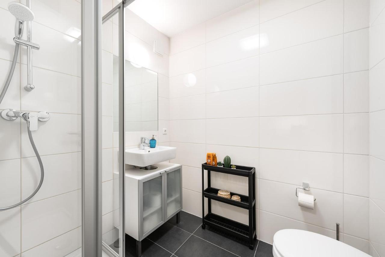 מינכן Marienplatz Apartment 2 Bedrooms Living Room Kitchen מראה חיצוני תמונה