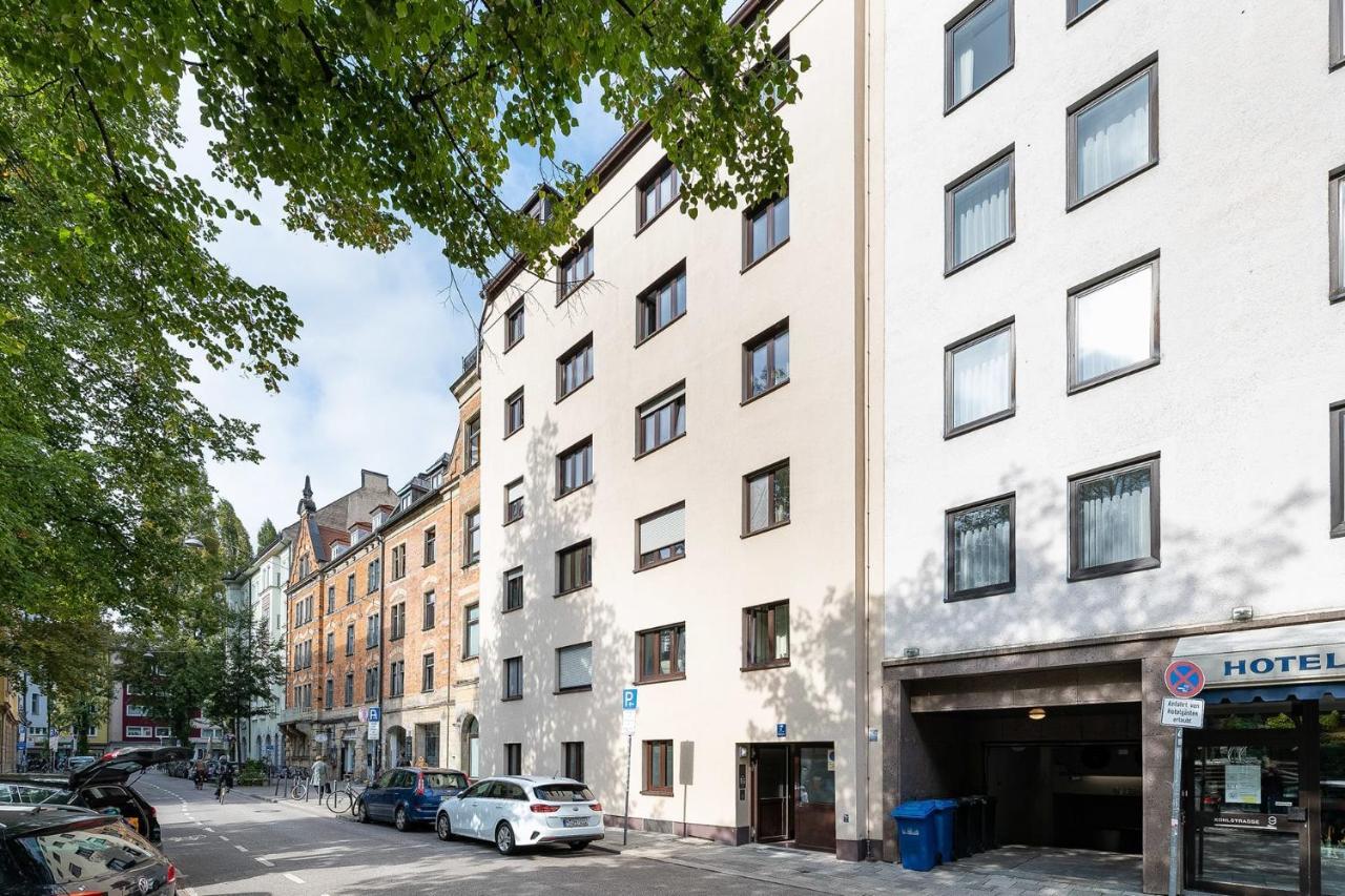 מינכן Marienplatz Apartment 2 Bedrooms Living Room Kitchen מראה חיצוני תמונה